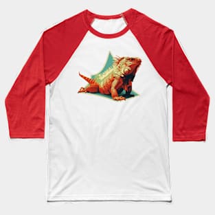 Iguana Baseball T-Shirt